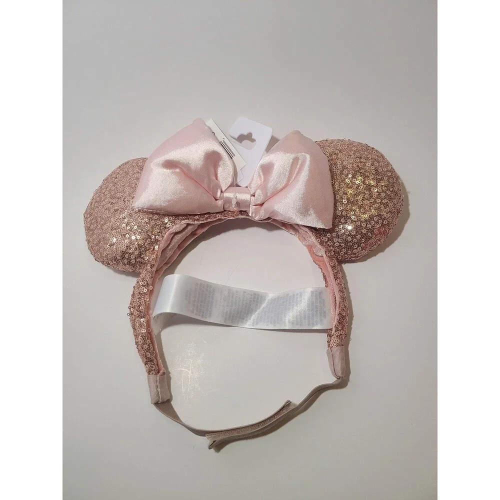 Disney Minnie Ears Headband - Adjustable Adaptable Fit - Briar Rose Gold